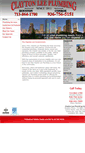 Mobile Screenshot of claytonleeplumbing.com